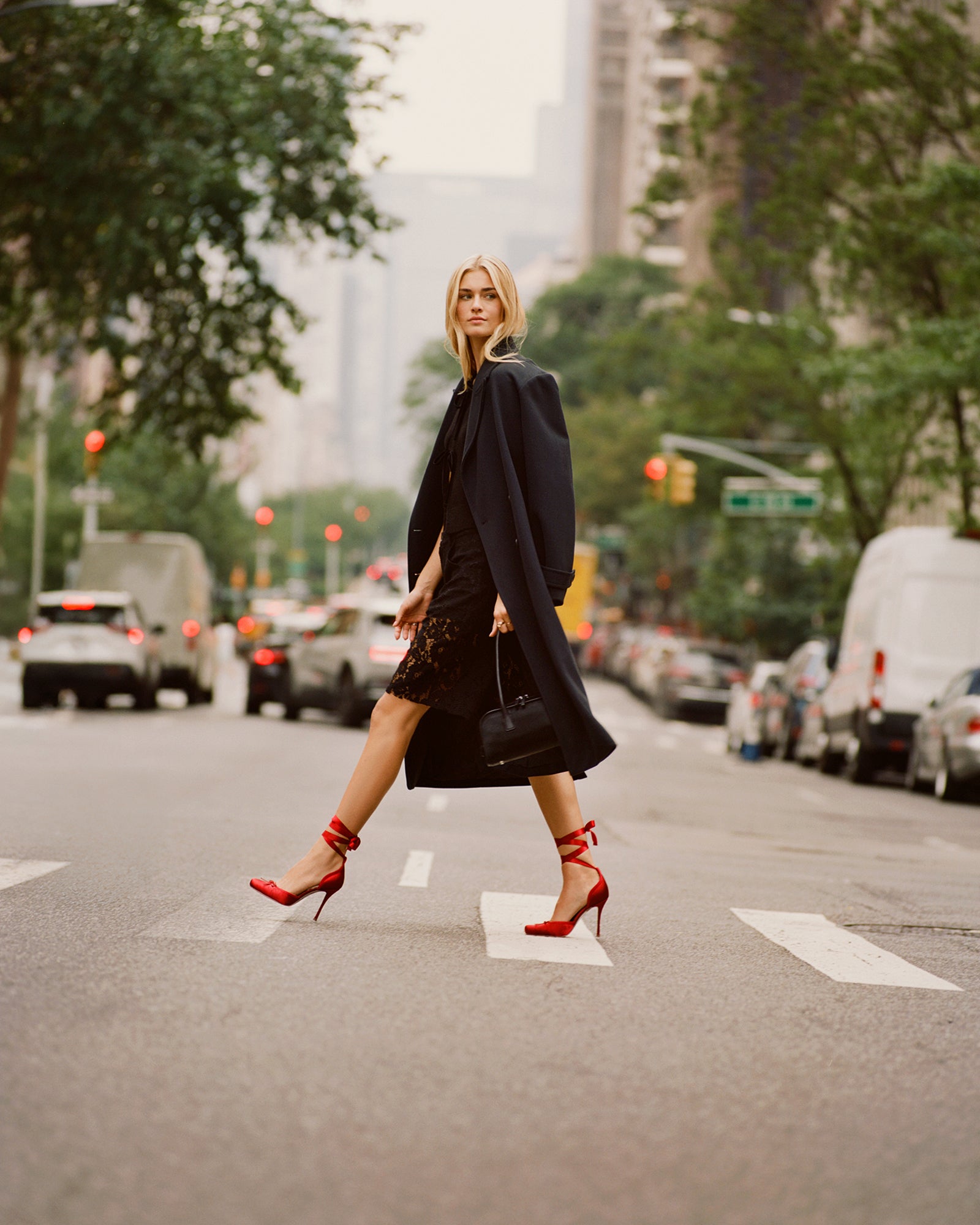 LARINA RED SATIN - Image 6