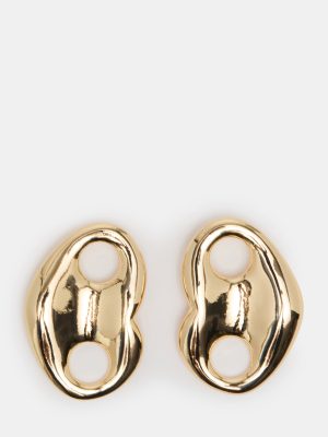 MARINER STUD EARRINGS GOLD