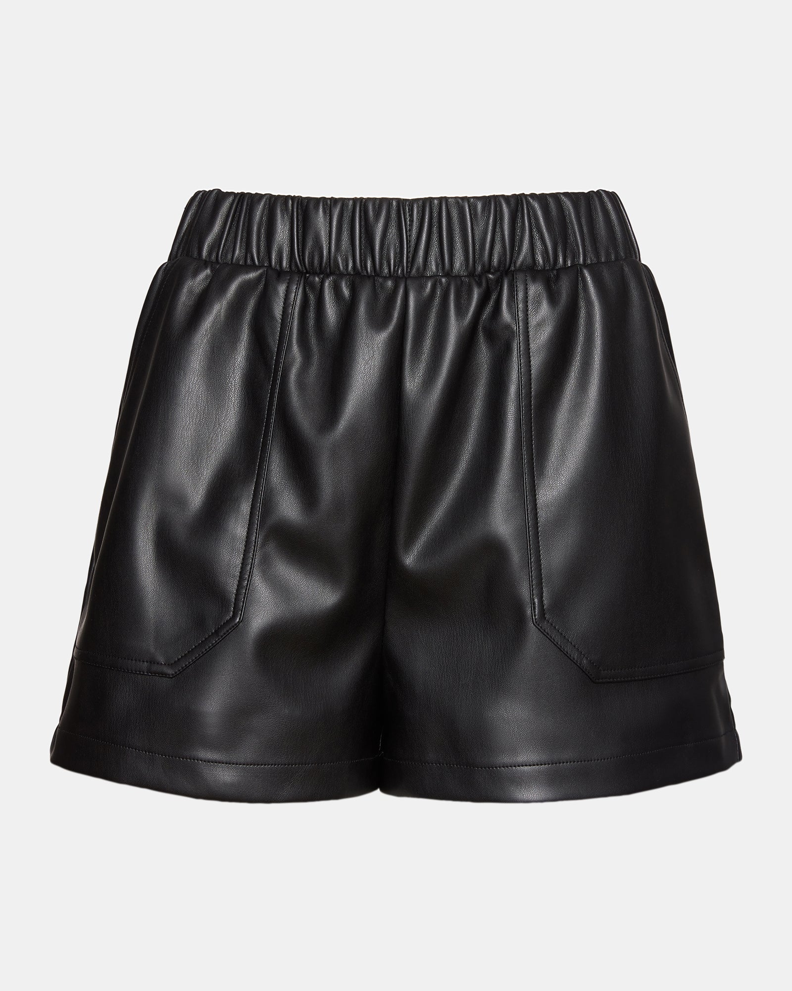 FAUX THE RECORD SHORT BLACK - Image 6