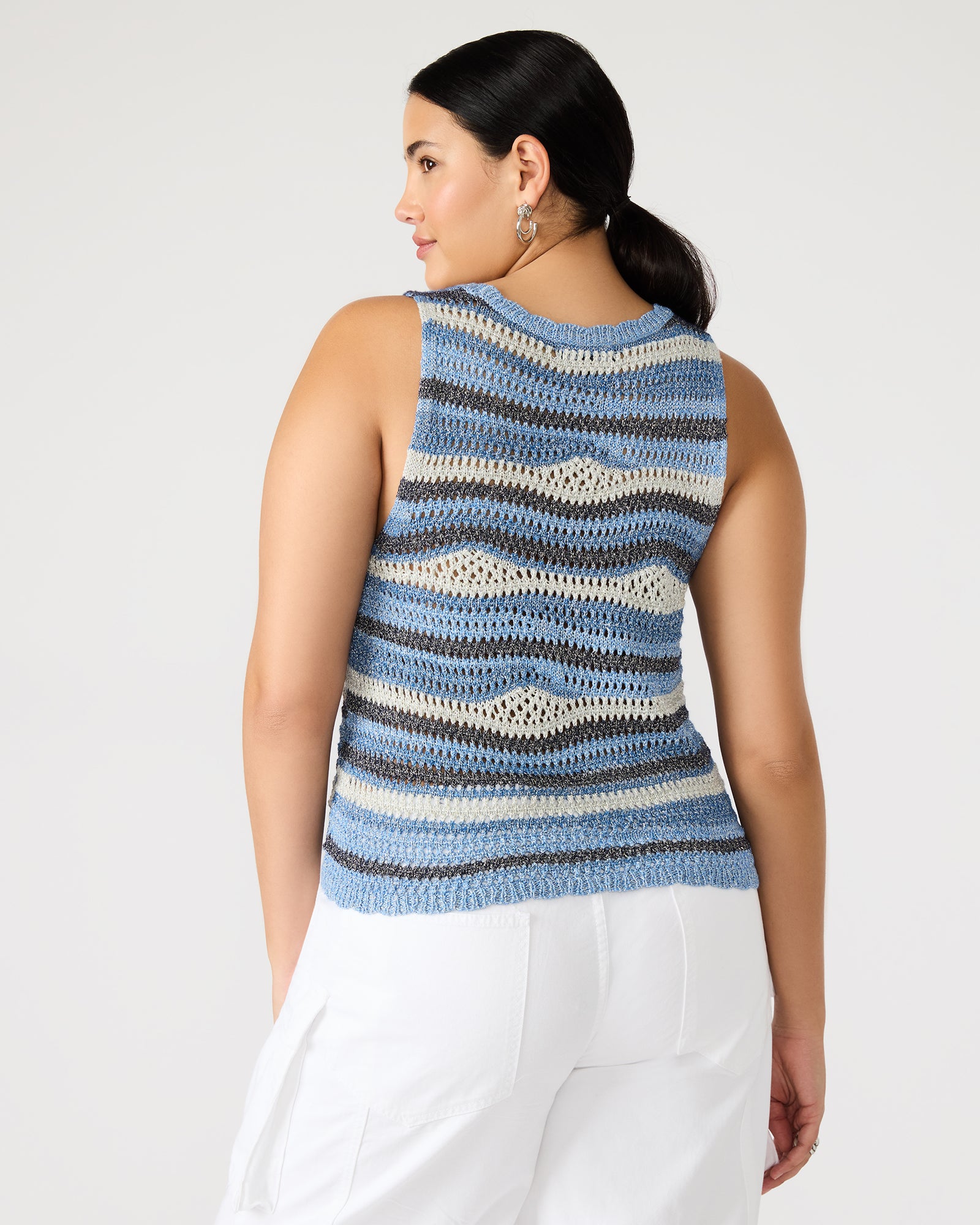 HANNAH TOP BLUE MULTI - Image 3