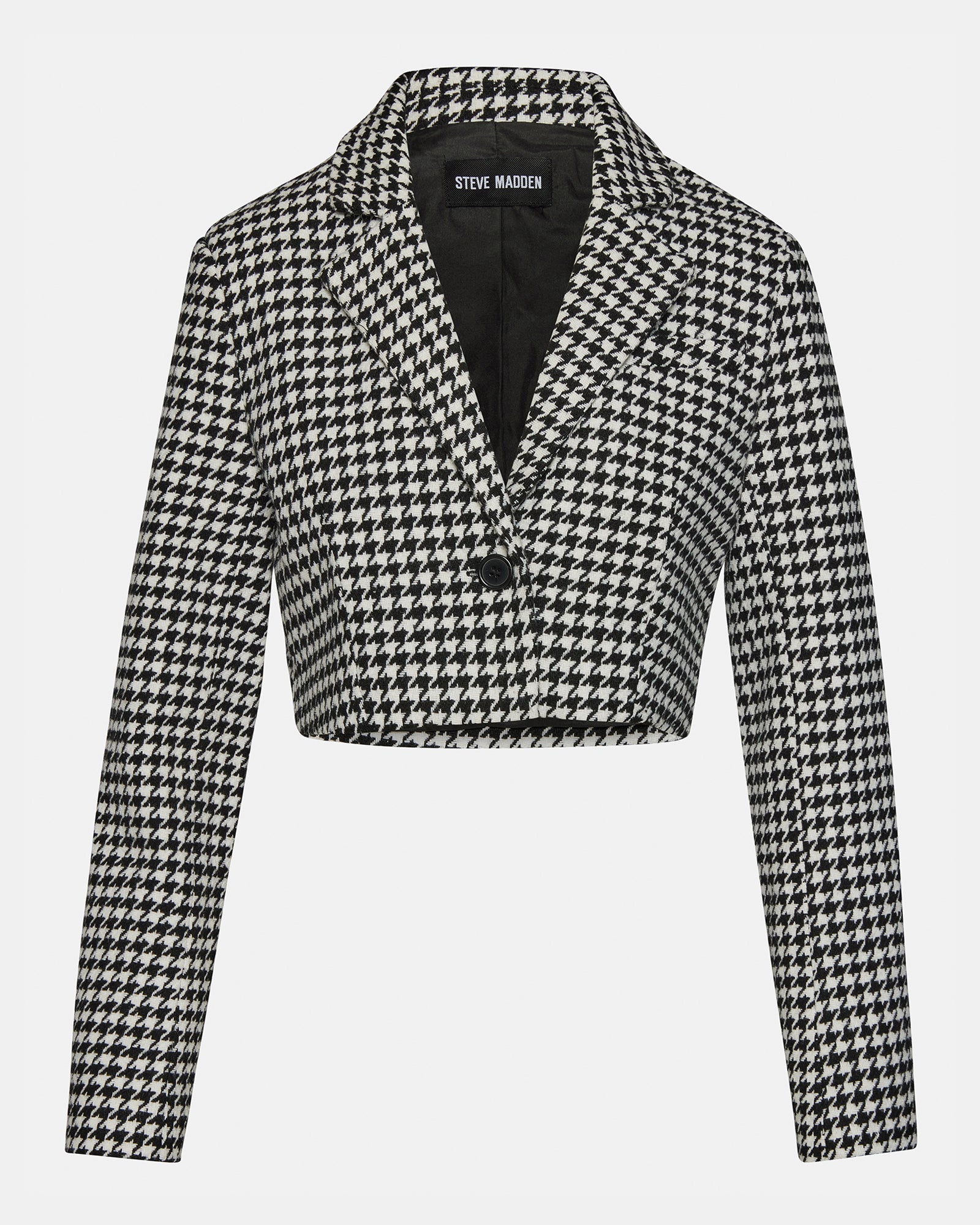 RUPI CROPPED BLAZER BLACK/WHITE - Image 8