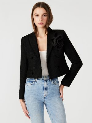 VIRGINIE BLAZER BLACK