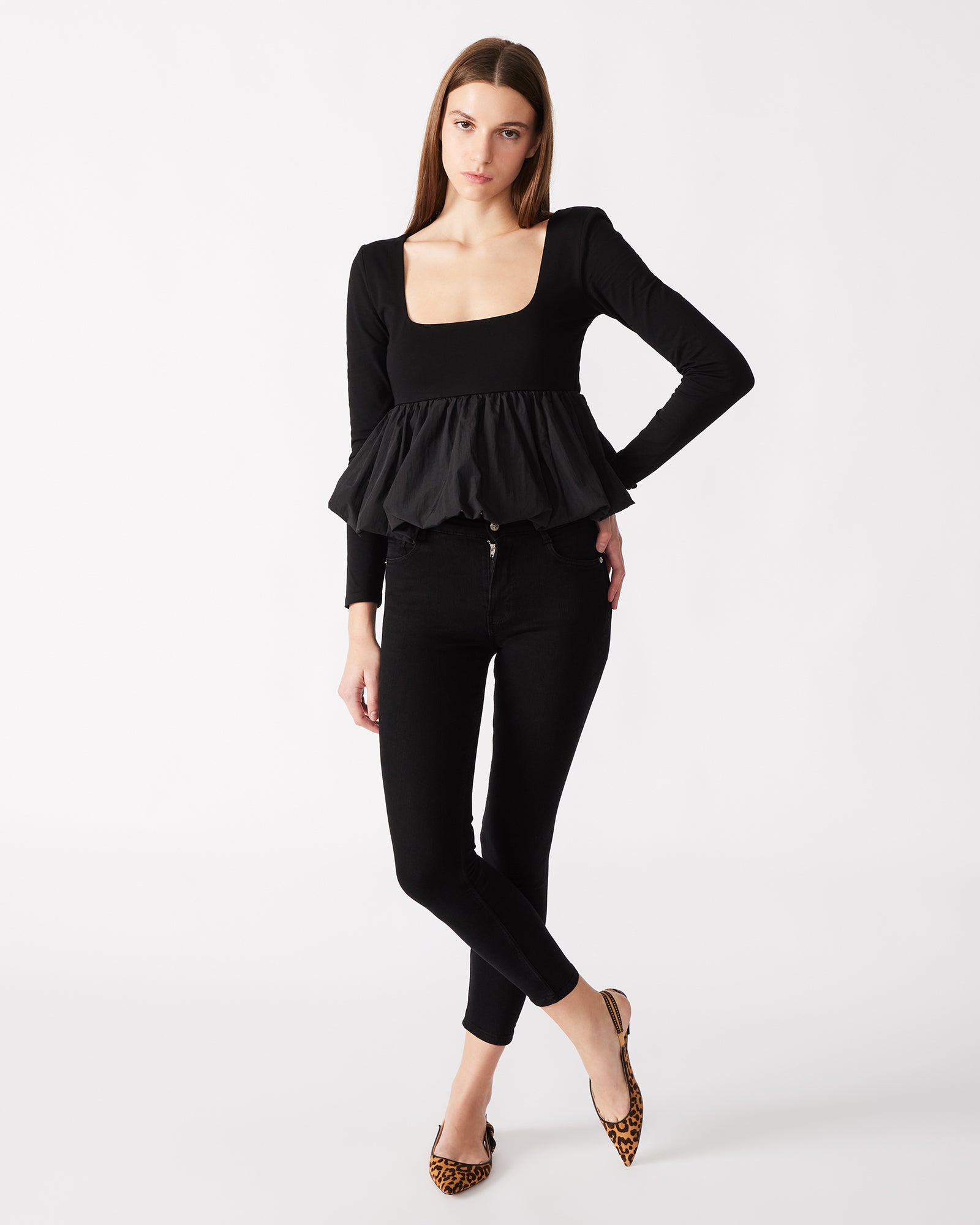 AVIELLE TOP BLACK - Image 4