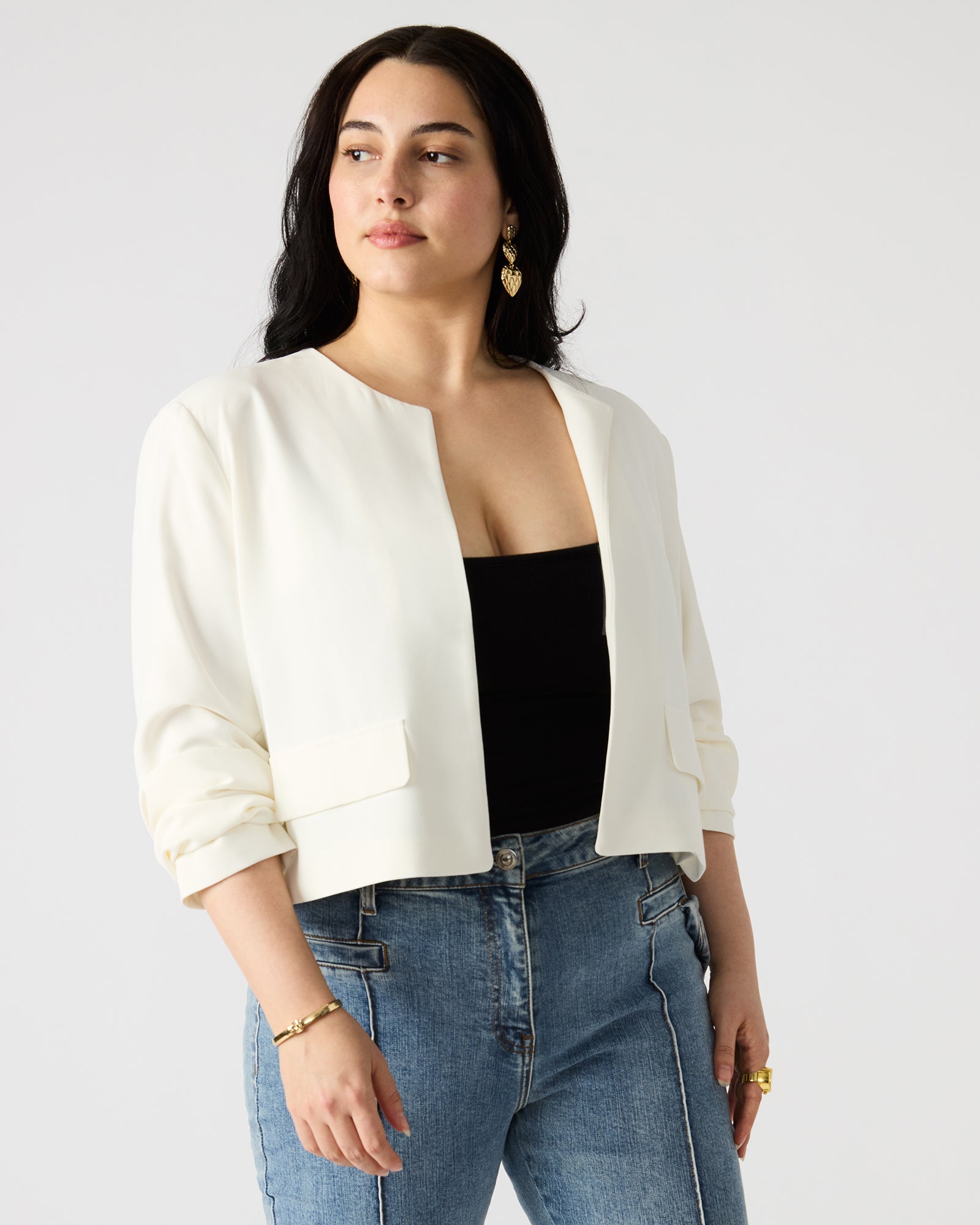 SERENEA BLAZER WHITE - Image 2
