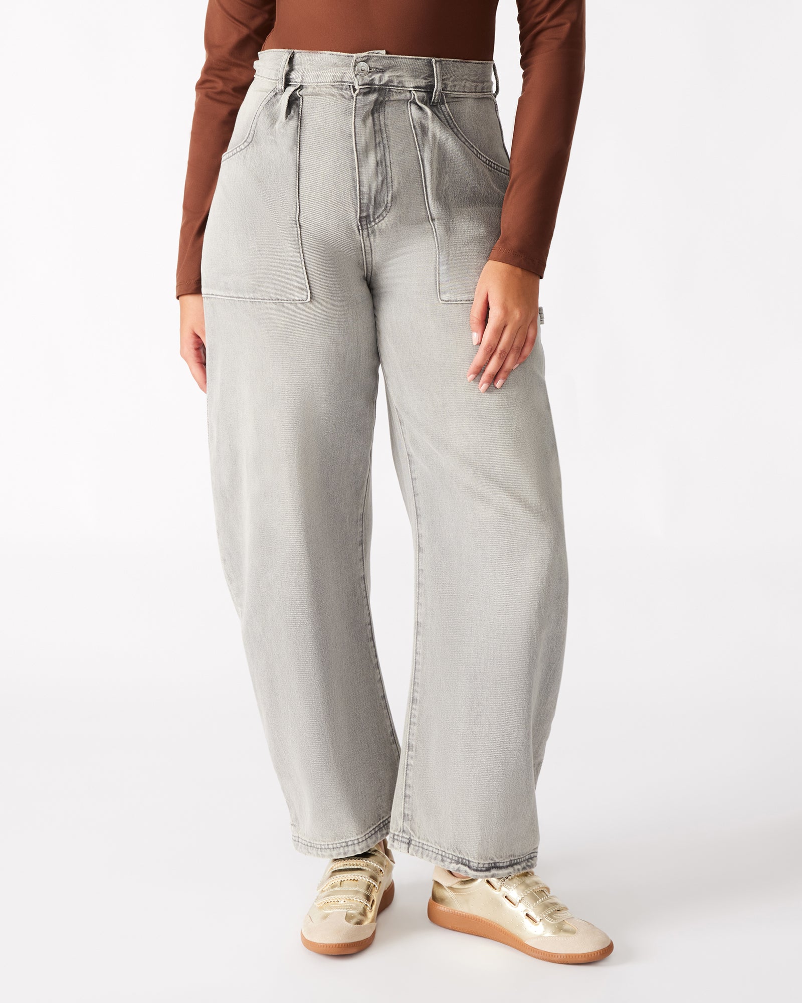 HANSEN PANT LIGHT GREY - Image 3
