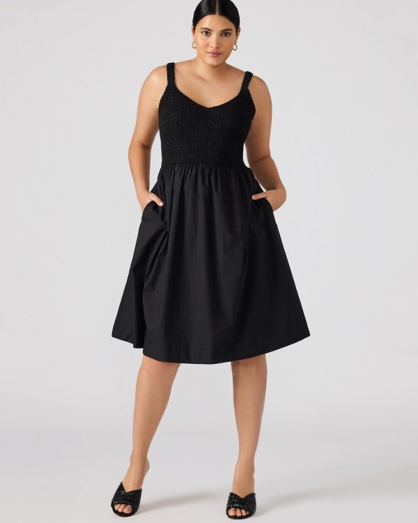 FLEUR DRESS BLACK - Image 2