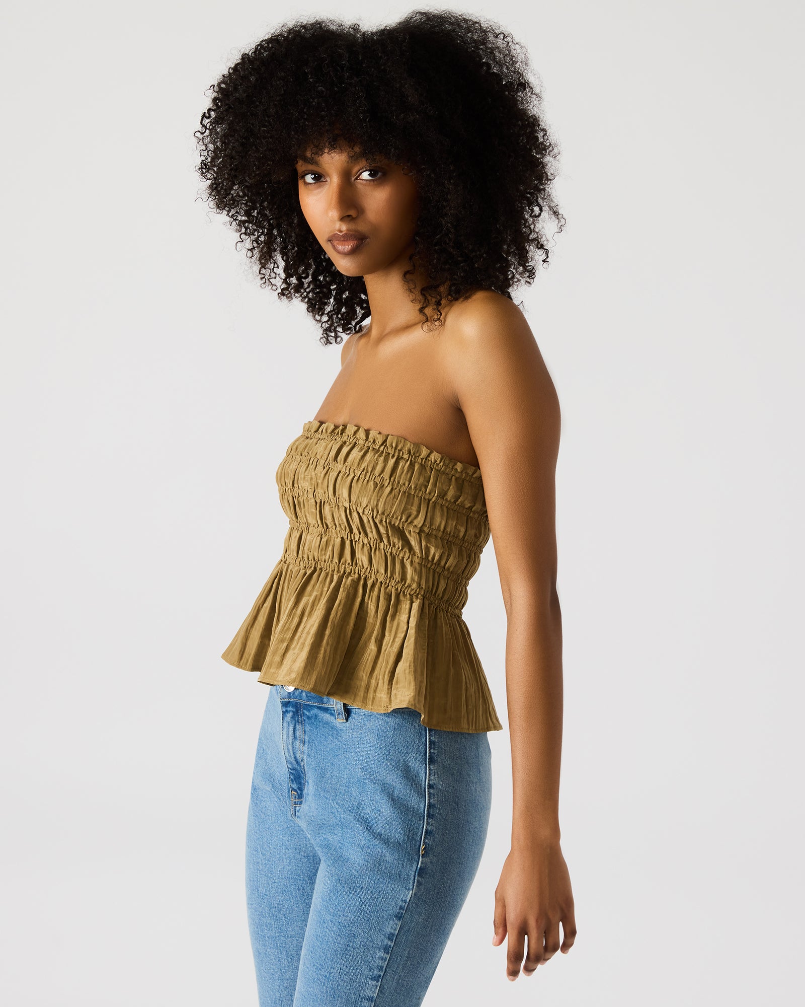 CAMBRIA TOP OLIVE - Image 2