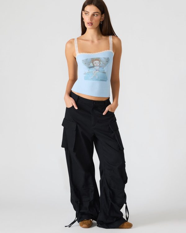 LOVE GOLDIE TANK SURF BLUE - Image 5