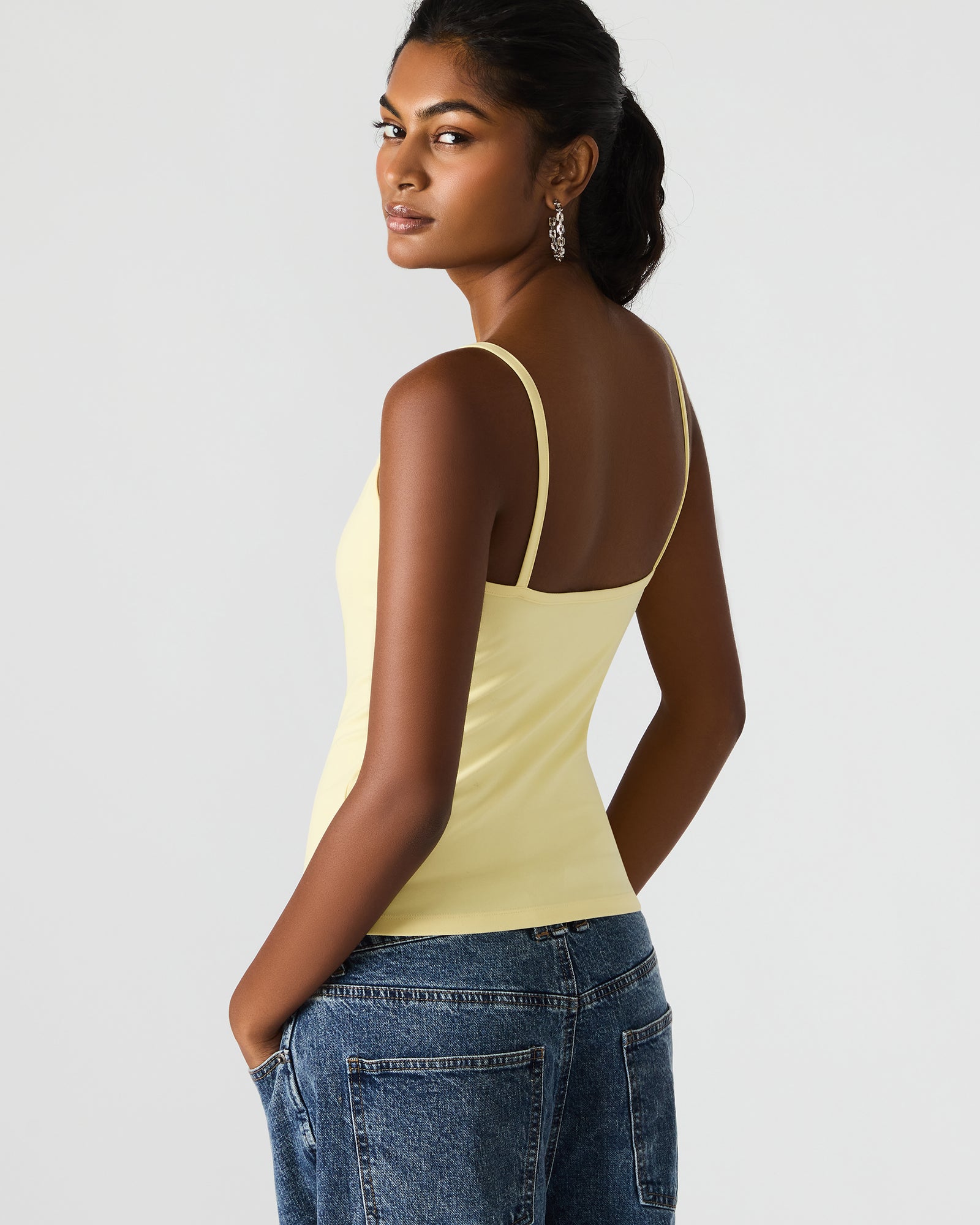 GOLDIE TANK PALE YELLOW - Image 3