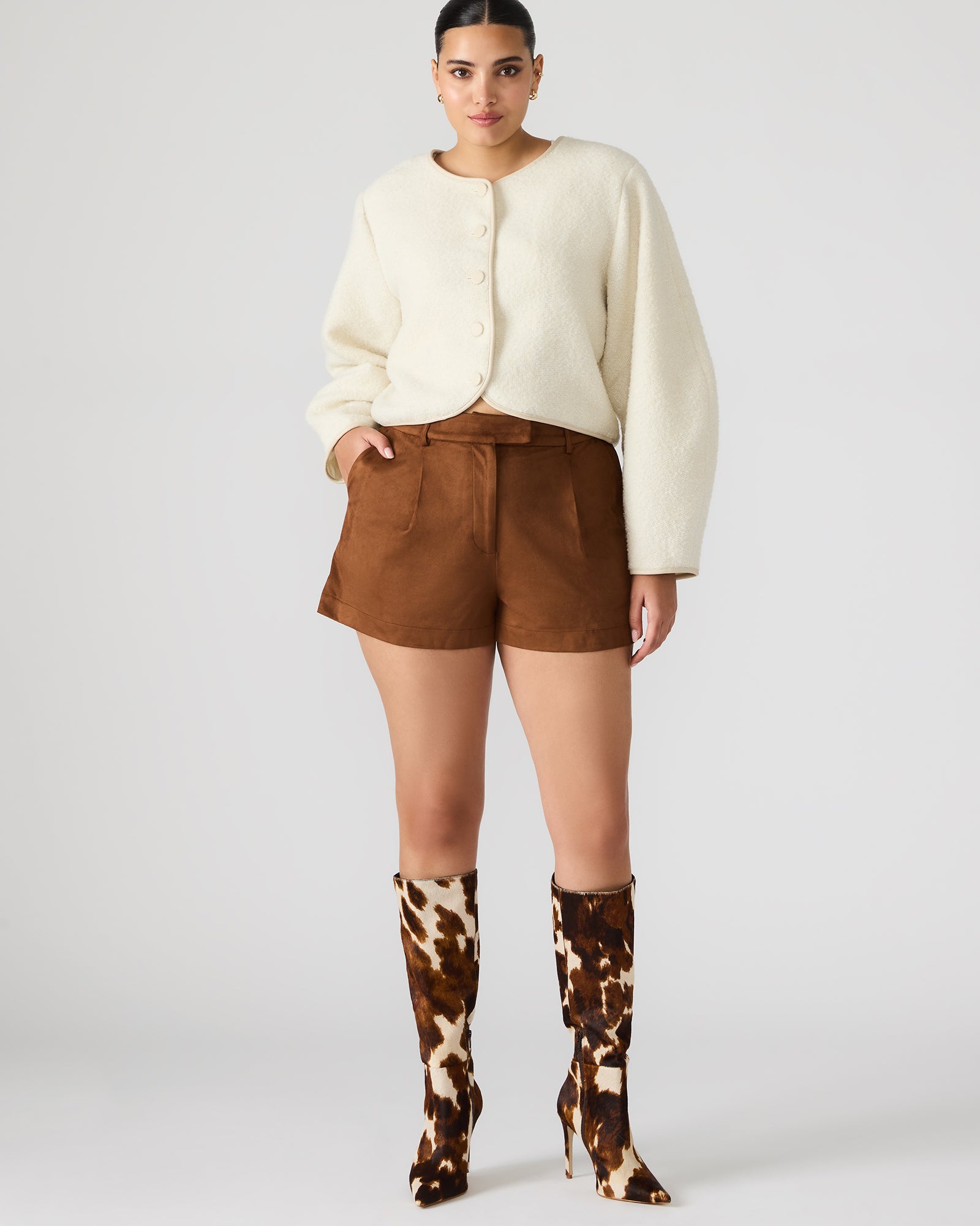 IMELDA SHORT CHICORY COFFEE - Image 2