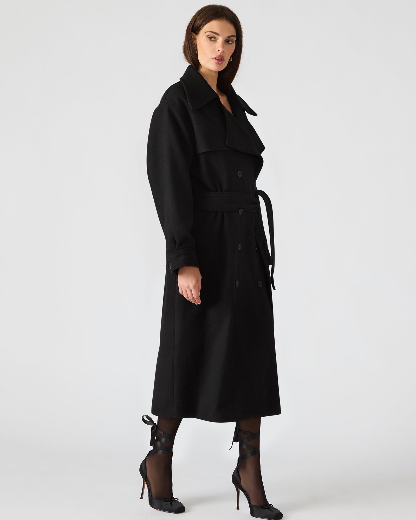ENORA COAT BLACK - Image 3