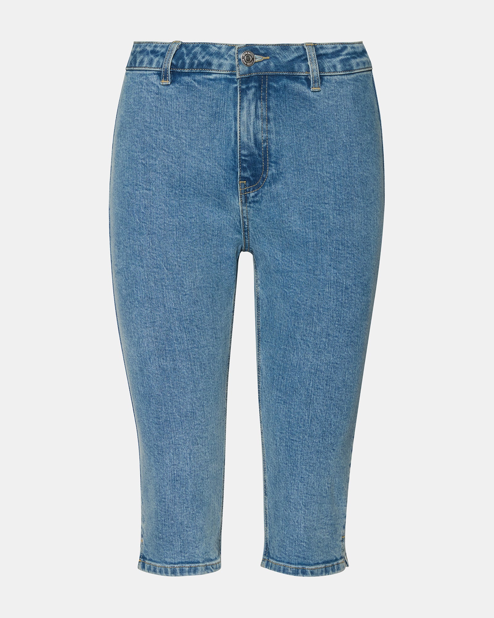 SKINNY RINA DENIM CAPRI PANT - Image 5