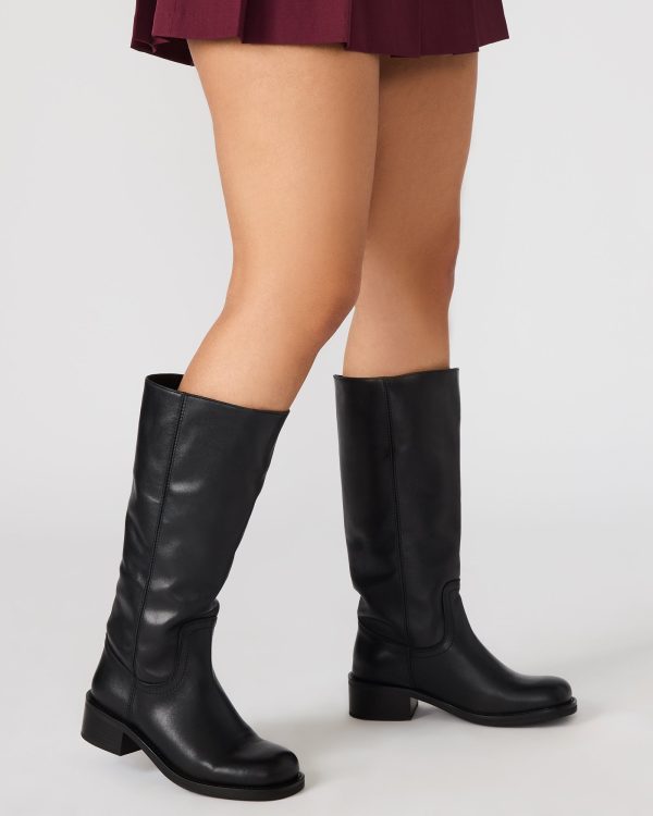 RIGGS RUST LEATHER WIDE CALF - Image 6