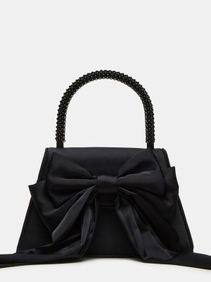 COSETTE BAG BLACK SATIN