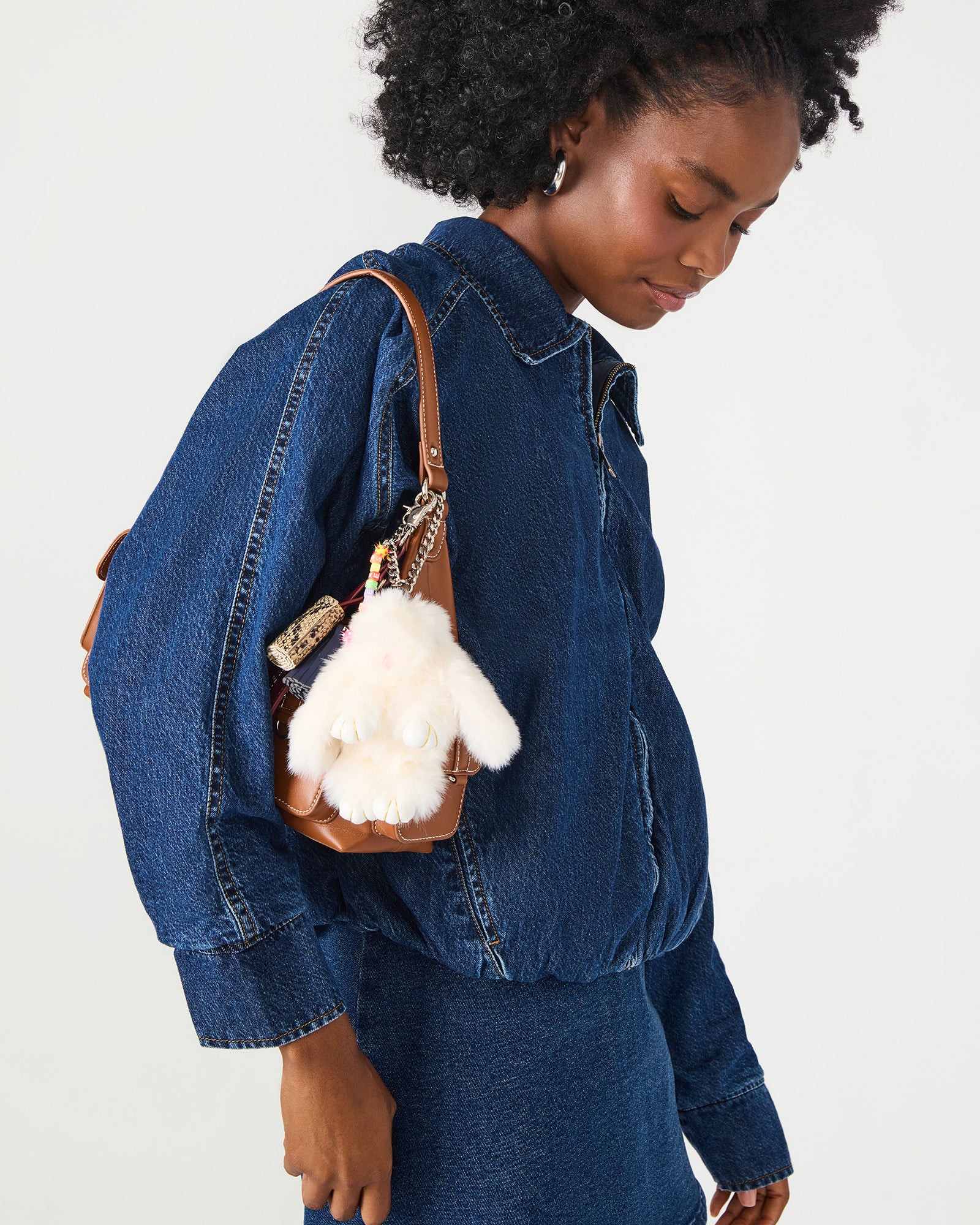 BUNNY BAG CHARM WHITE - Image 2