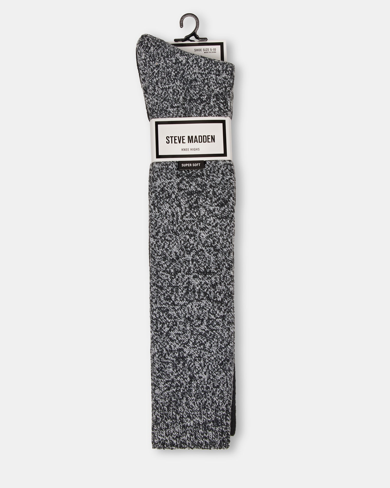 FALL 2 PACK MARLED KNEE HIGH SOCKS BLACK - Image 3