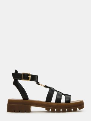 JARELLI BLACK LEATHER