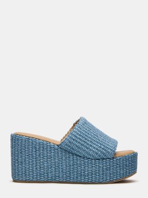 JETTY BLUE RAFFIA