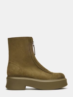 JONES OLIVE SUEDE