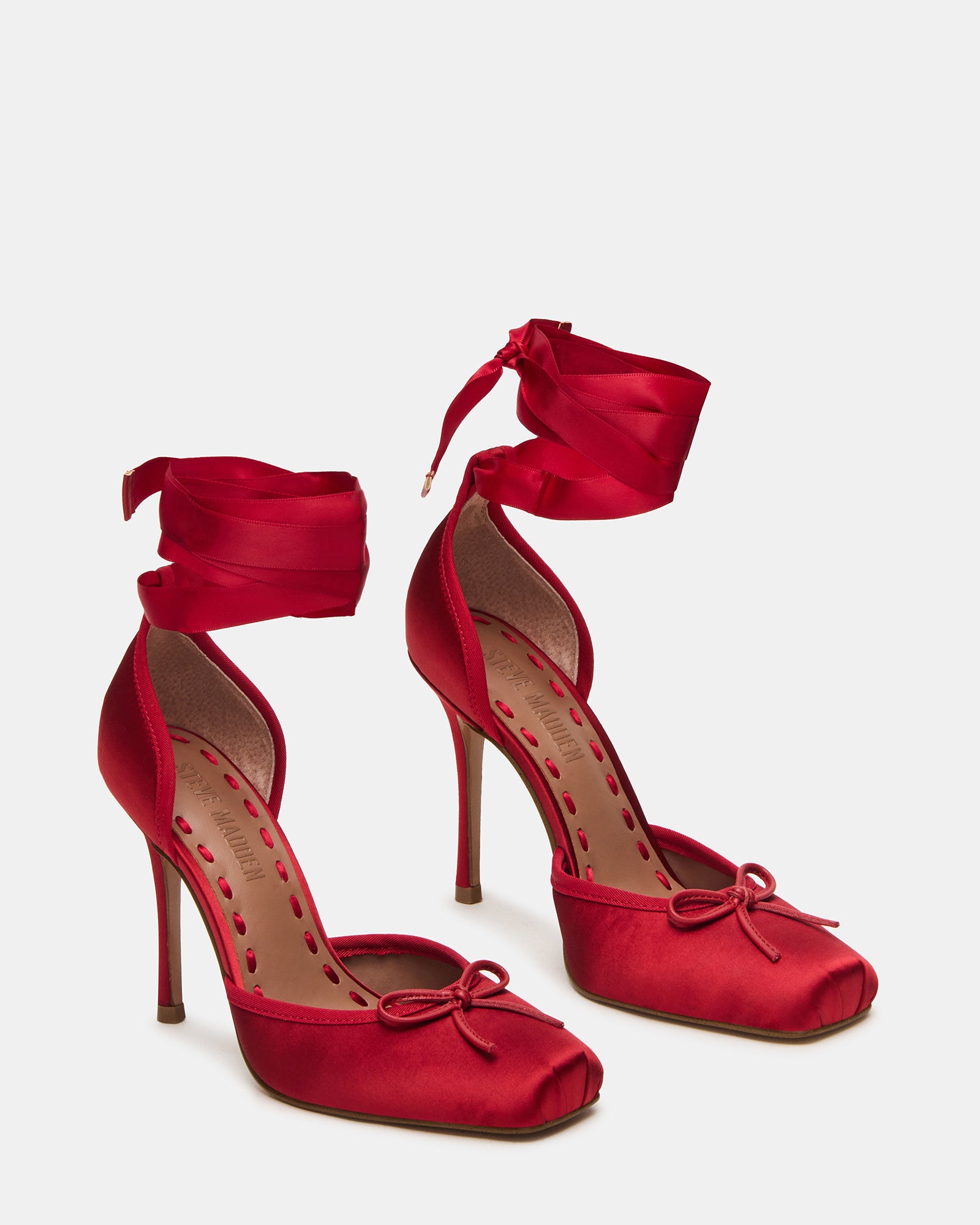 LARINA RED SATIN - Image 2
