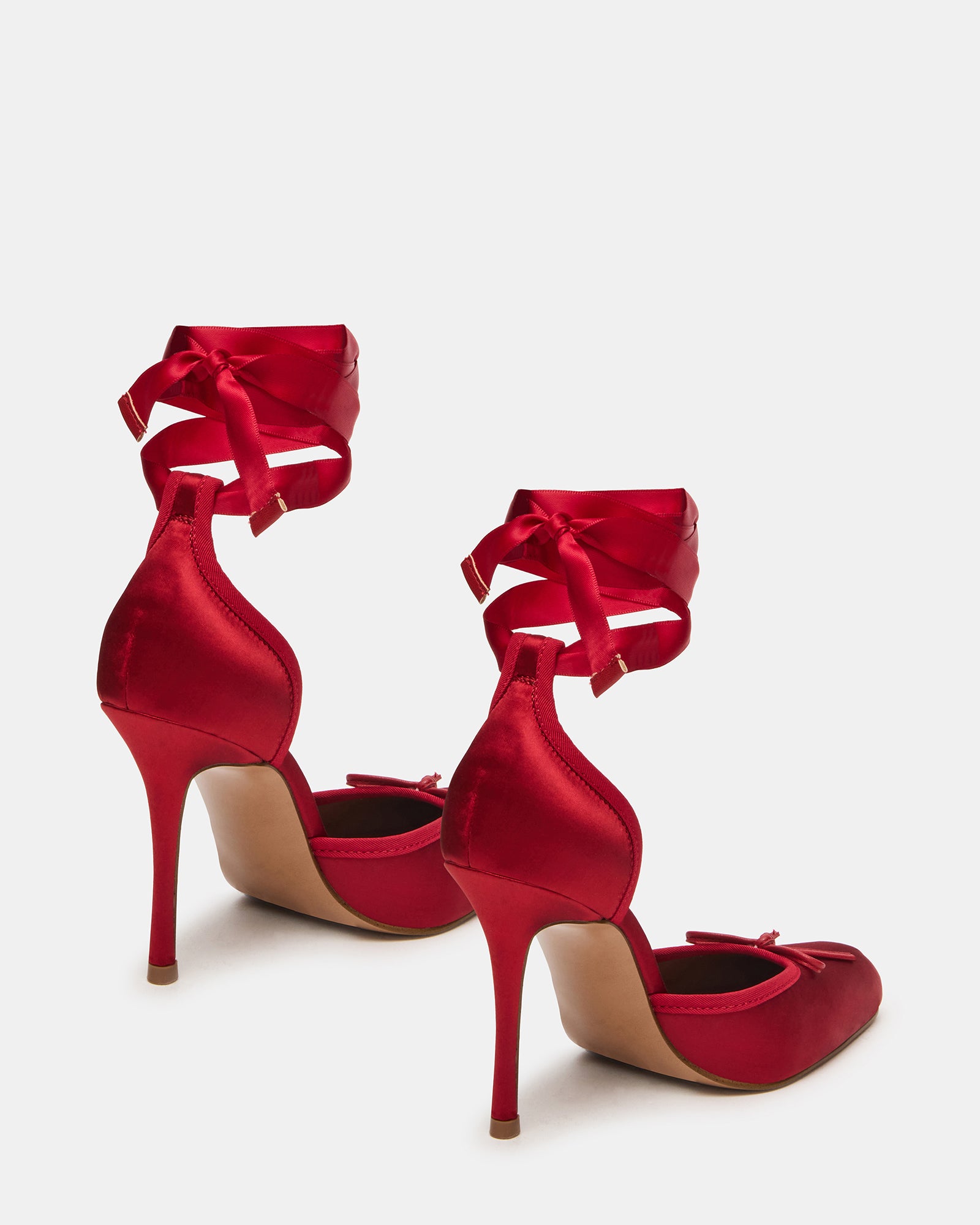 LARINA RED SATIN - Image 5