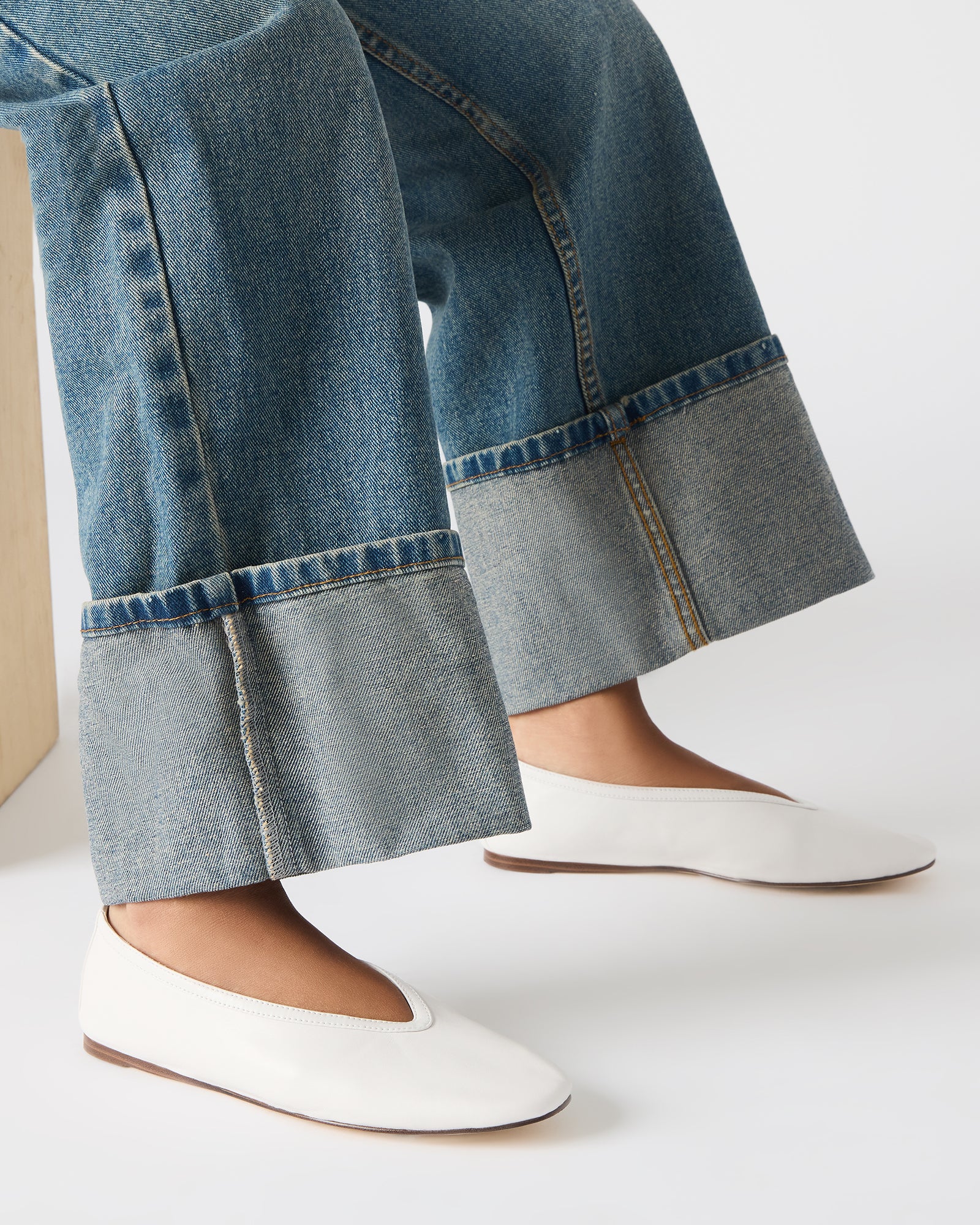 LENI WHITE LEATHER - Image 2