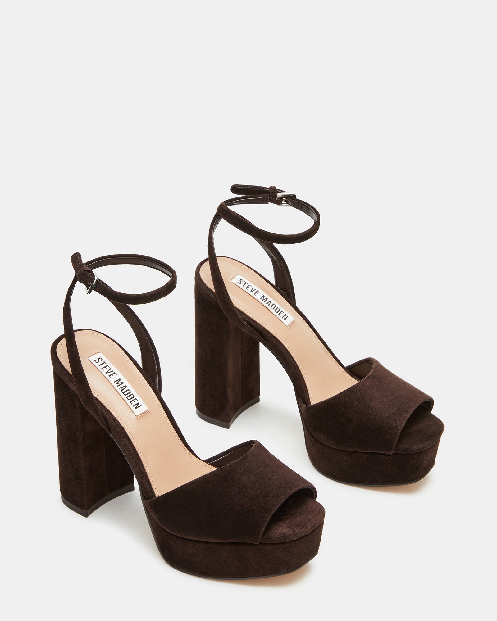 LOURDES CHOCOLATE BROWN SUEDE - Image 3