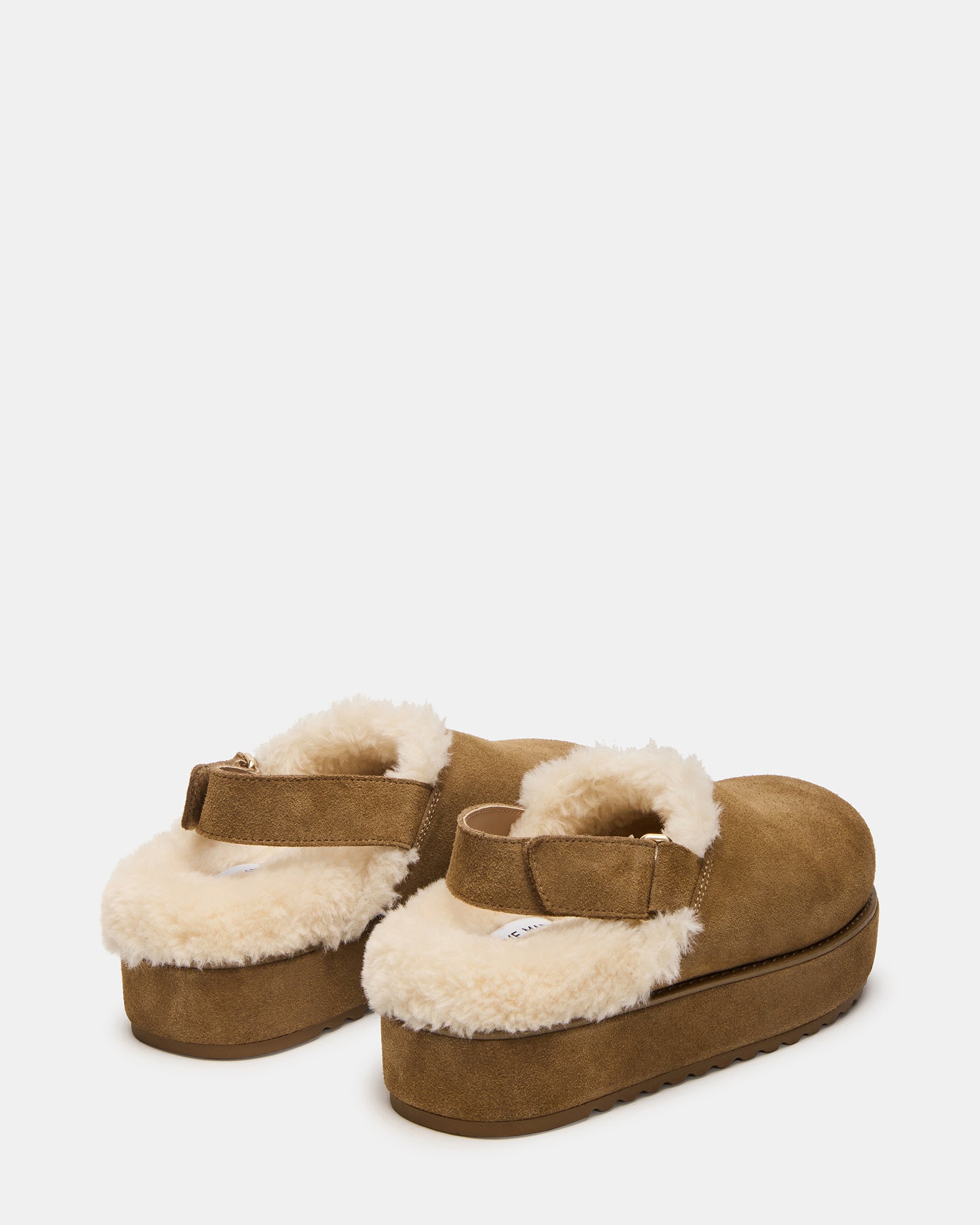 MELLOW FAUX FUR COGNAC SUEDE - Image 5