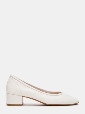 MOLLIE WHITE LEATHER