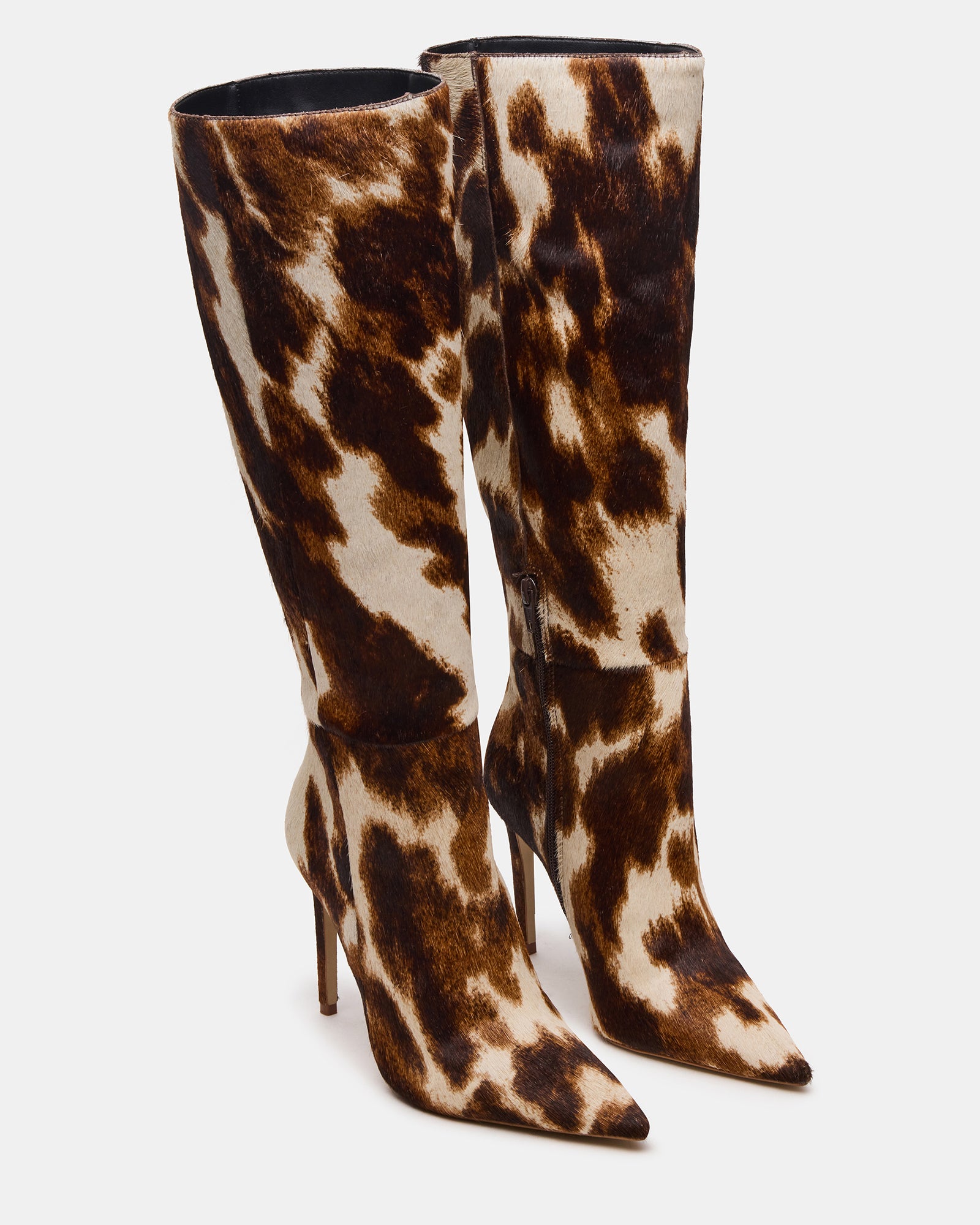 NITRO BROWN COW PRINT WIDE CALF - Image 2