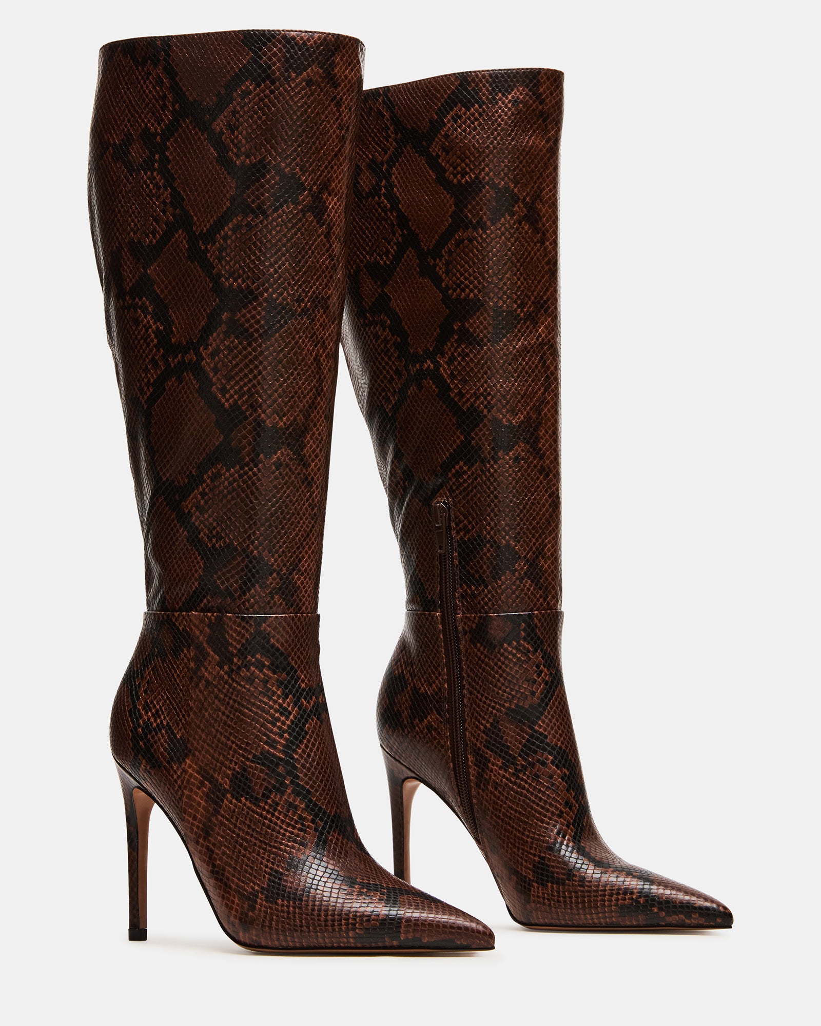 NITRO BROWN SNAKE WIDE CALF - Image 2