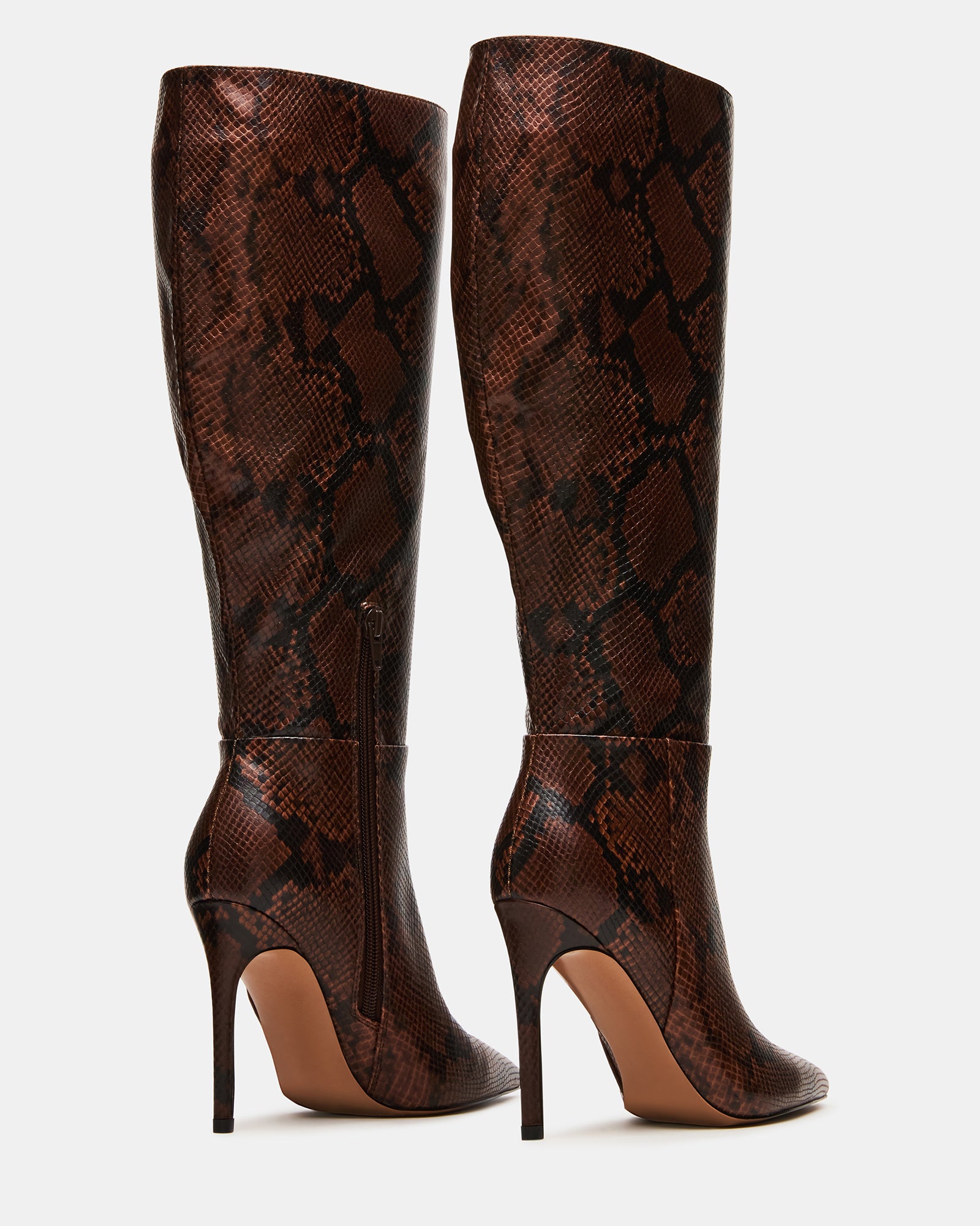 NITRO BROWN SNAKE WIDE CALF - Image 5