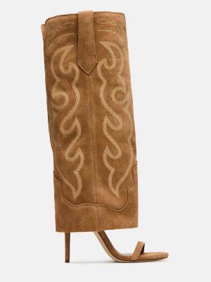 RAVINE WESTERN TAN SUEDE