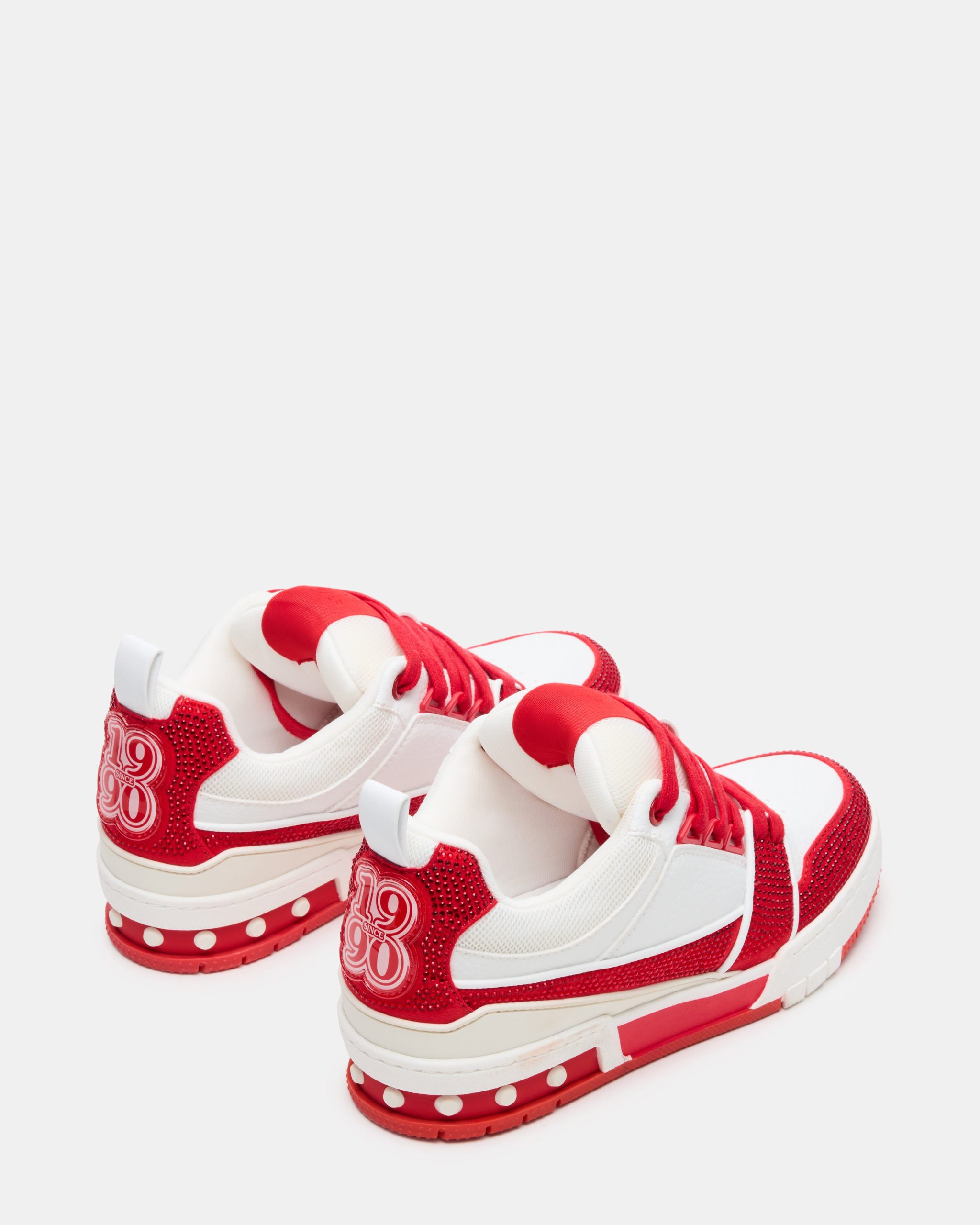 SKATER RED/WHITE RHINESTONES - Image 10