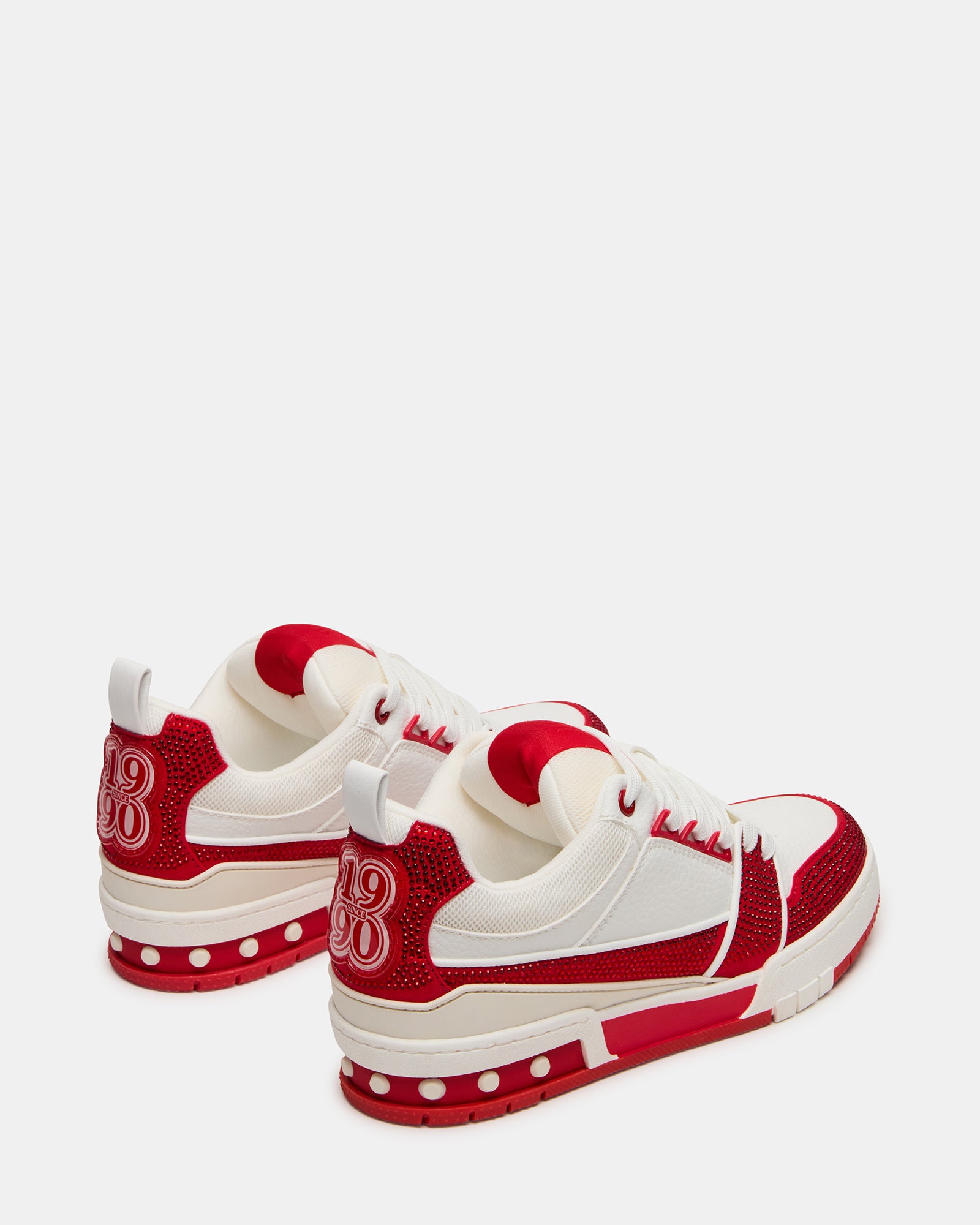 SKATER RED/WHITE RHINESTONES - Image 9
