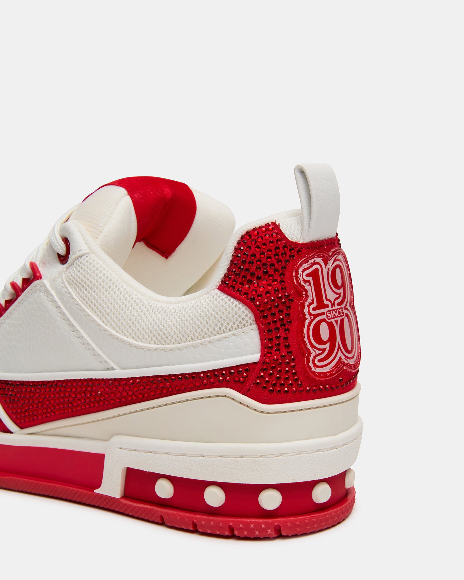 SKATER RED/WHITE RHINESTONES - Image 5