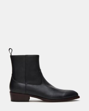 Hendrik Black Leather