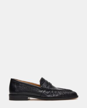 Quincey Black Leather