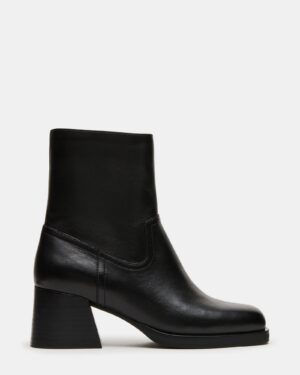 Latches Black Leather