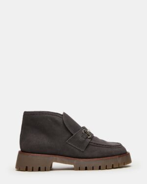 Leon Grey Suede