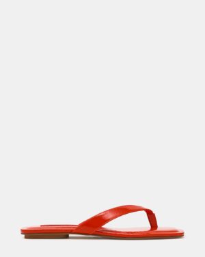 Trella Red Orange Patent